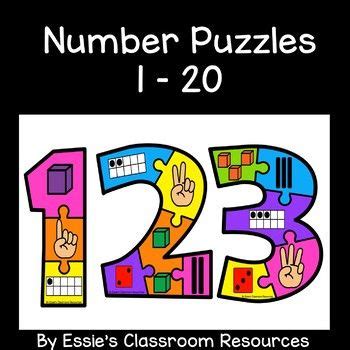 These number puzzles are great for teaching and reinforcing number ...