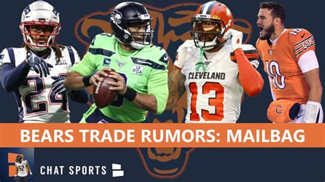 Chicago Bears Trade Rumors Mailbag: OBJ, Stephon Gilmore, Jamal Adams, Russell Wilson & Trubisky ...