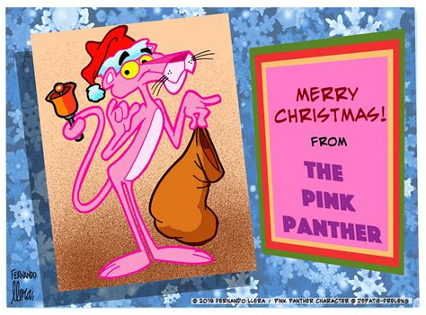 FERNANDO LLERA 'TOONS: Pink Christmas Wishes from The Pink Panther