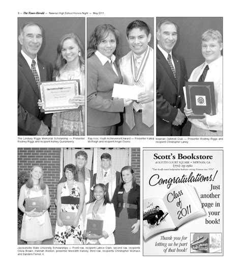 Newnan High Honors 2011 by The Times-Herald - Issuu