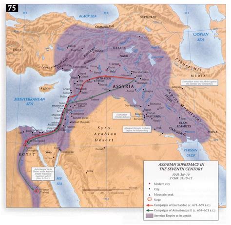 Assyrian Empire Timeline