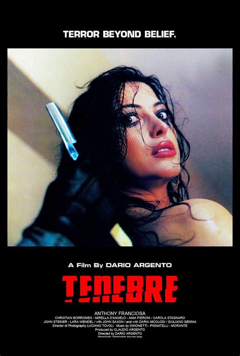 Silver Ferox Design: Dario Argento | Slasher film, Horror posters ...