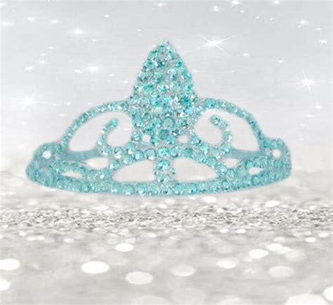 Blue Crown - Blue Tiara - Blue Wedding - Bachelorette Tiara - Bridal ...