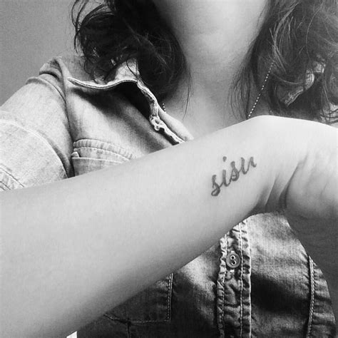 SISU-Tattoo-Tsu | Tatuajes femeninos, Tatuajes femeninos para la ...