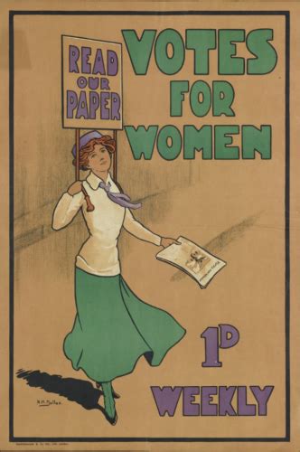 The long-lost suffrage protest posters used to fight for women’s rights - Design Week