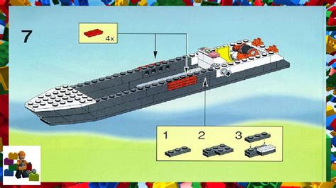 LEGO instructions - Town - Police - 6483 - Coastal Partrol - YouTube