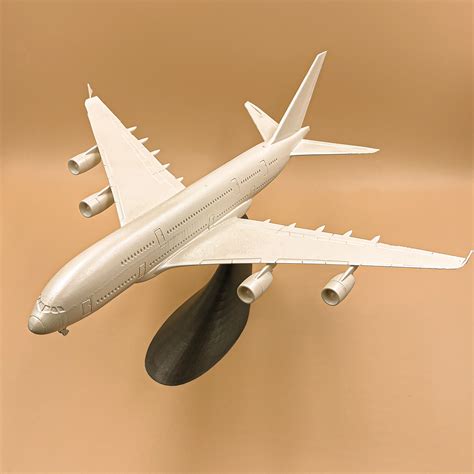 Airplane Airbus A380 in Scale 1/200 3D Printed Model Kit - Etsy Israel