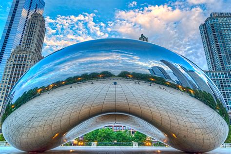 Cloud Gate - Anish Kapoor - Chicago, Illinois, Usa | Cloud gate, Anish ...