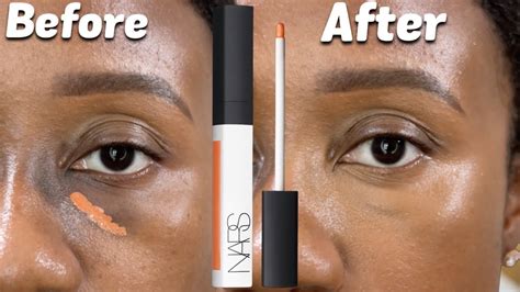 FULLY COVER DARK CIRCLES using Orange color corrector | NEW Nars ...