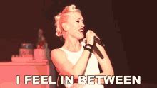 I Feel In Between Gwen Stefani Sticker - I Feel In Between Gwen Stefani ...