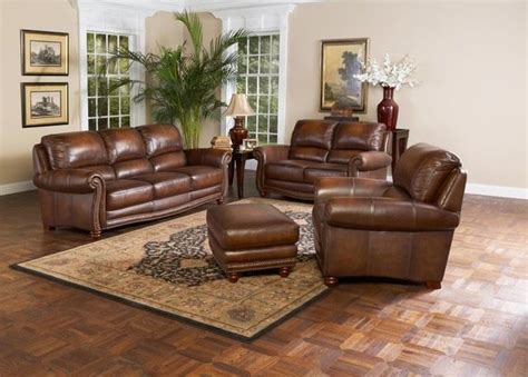 Rustic 100% Leather Love Seat - Rustic - Loveseats | Houzz | Living ...