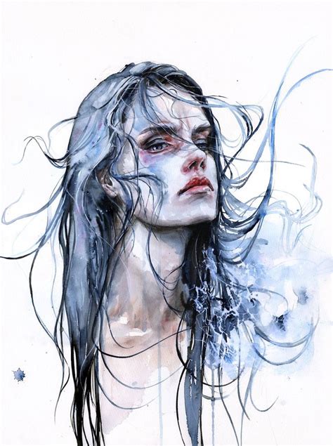 123 inspiration | Agnes cecile, Watercolor portraits, Watercolor art