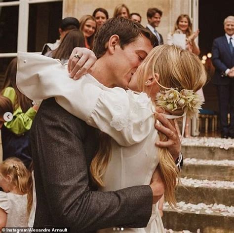 LVMH scion Alexandre Arnault ties the knot with glamorous French designer Geraldine Guyot ...