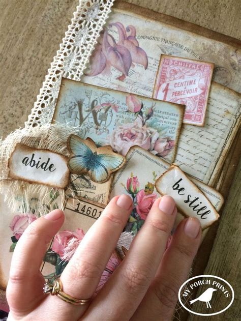 Layered Journal Cover Kit Junk Journal Kit Printable - Etsy | Vintage ...