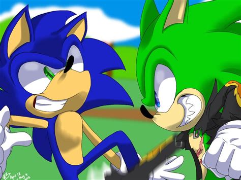 Scourge vs sonic | Sonic, Sonic the hedgehog, Sonic underground