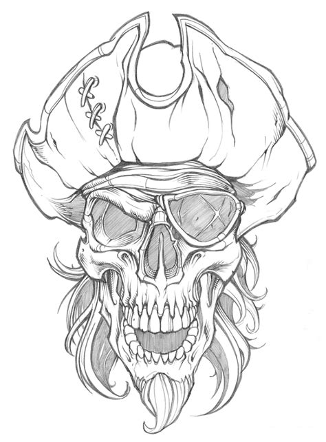 Vector-pirate-vector-jollyroger-vector-skull.gif [Video] | Diseño de tatuaje de calavera ...