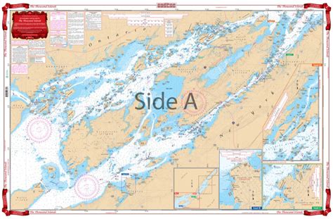 Coverage of The Thousand Islands Navigation Chart/map 78