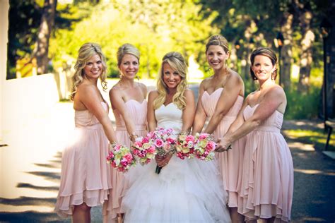 Pink Bridesmaid Dresess | Wedding dresses, Pink bridesmaid, Bridesmaid
