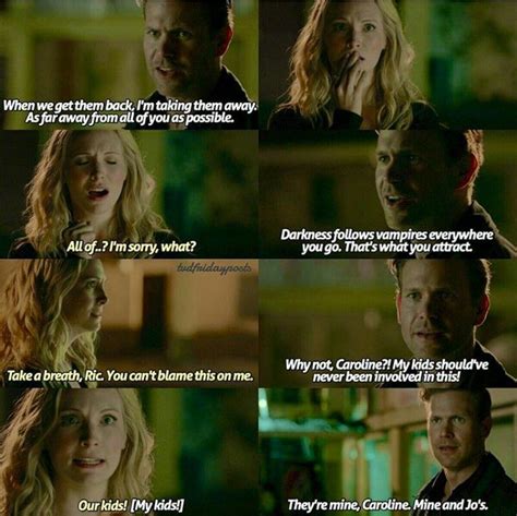 Caroline and alaric 8x06 | Vampire diaries, Vampire, Vampire diaries ...