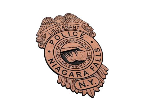 Niagara Falls Police Badge SVG - Etsy