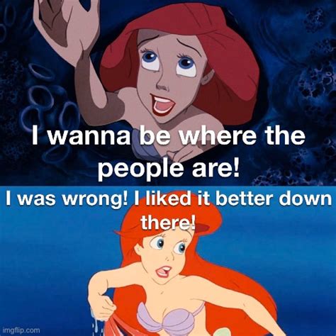 Disney little mermaid meme - Imgflip