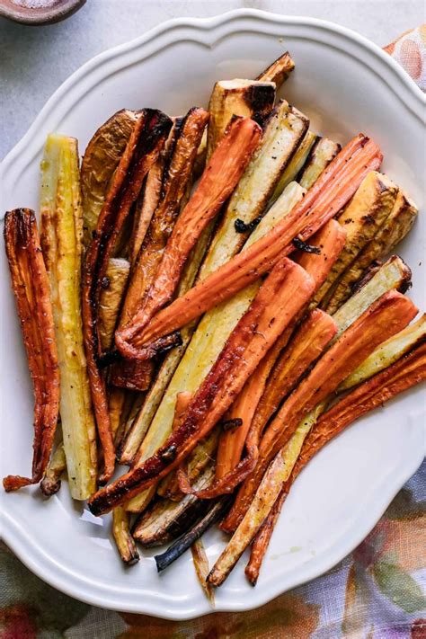 Roasted Carrots and Parsnips | Easy Sheet Pan Roasted Root Veggies