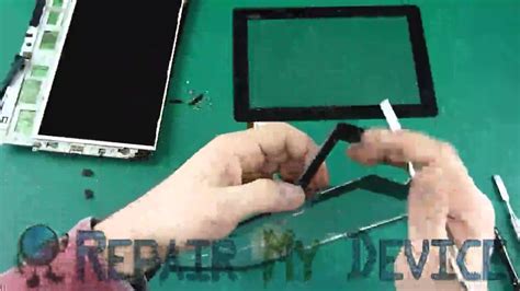 Asus Transformer TF300 Touch Screen Replacement Disassembly Instructions - YouTube