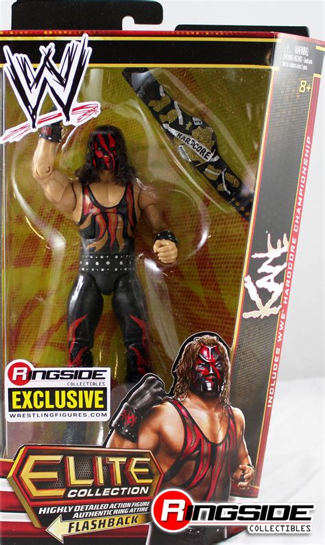 WWE Hardcore Kane - Ringside Collectibles Elite Flashback Exclusive Toy Wrestling Action Figure