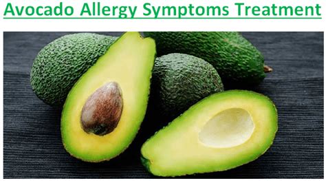 Avocado Allergy Symptoms Treatment - Fruits Facts