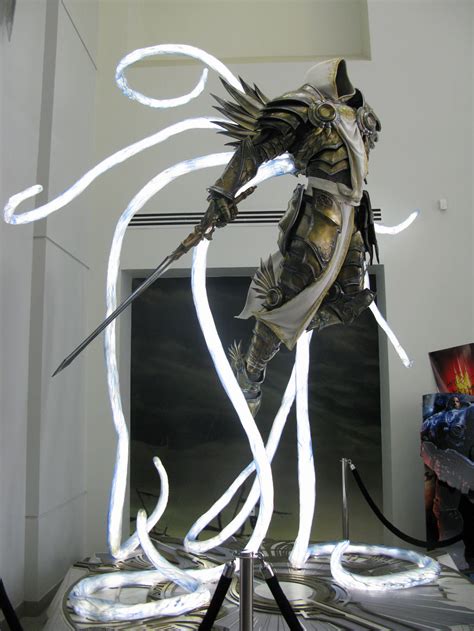 Diablo 3 Tyrael statue by SPPlushies on DeviantArt