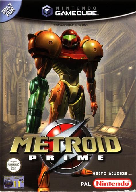 Metroid Prime (2002) GameCube box cover art - MobyGames