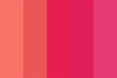 Coral Color Palette