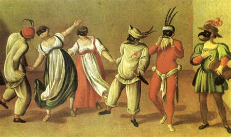 Commedia Dell'Arte Dance with Hurdy Gurdy