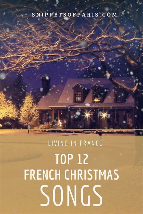 12 French Christmas Songs to put you in the festive spirit | French christmas songs, French ...