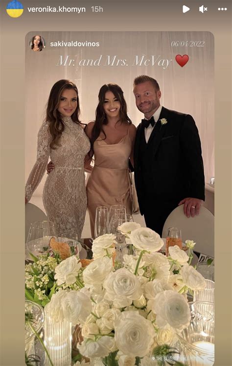 Sean McVay wedding: Veronika Khomyn gives peek at lavish affair