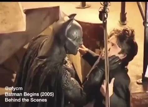 Amazing Spider-Man on Twitter: "RT @ATRightMovies: Behind the scenes on BATMAN BEGINS - the ...