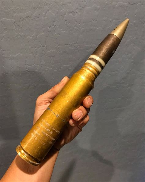 Popular Mechanics on Twitter: "30MM round from a General Electric GAU-8 ...