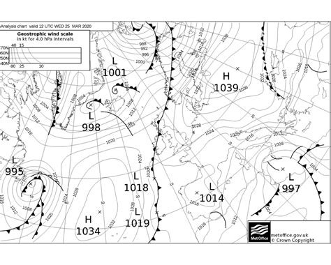 Fax Synoptic Charts From The UK Met Office - Neweather.tv