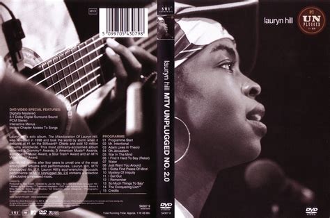 Jaquette DVD de Lauryn Hill MTV Unplugged - Cinéma Passion