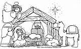 Coloring Pages Of Jesus In The Manger At GetColoringscom  Free sketch template