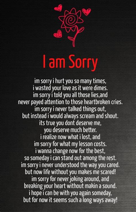 apology-poems-girlfriend.jpg (605×939) | Apologizing quotes, Love ...