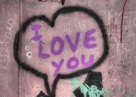 I Love You Graffiti Free Stock Photo - Public Domain Pictures