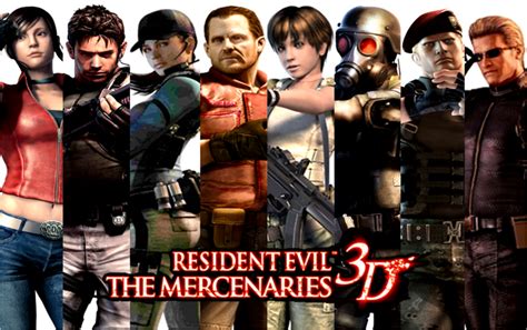 3D Mercenaries | Resident evil, Resident, Evil