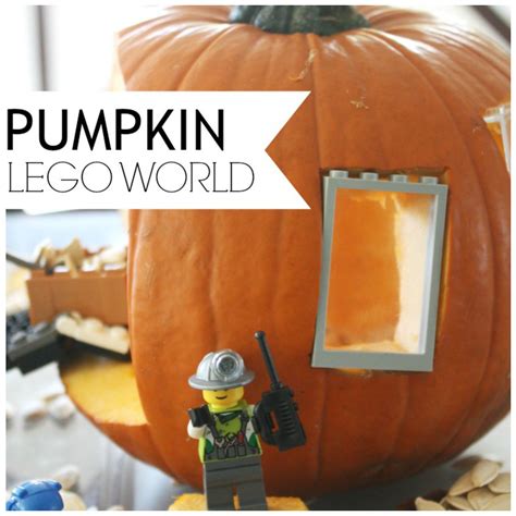 LEGO Pumpkin Play - Little Bins for Little Hands | Lego pumpkin, Small ...