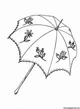 60 Umbrella Coloring Pages  ColoringPagesOnlycom sketch template