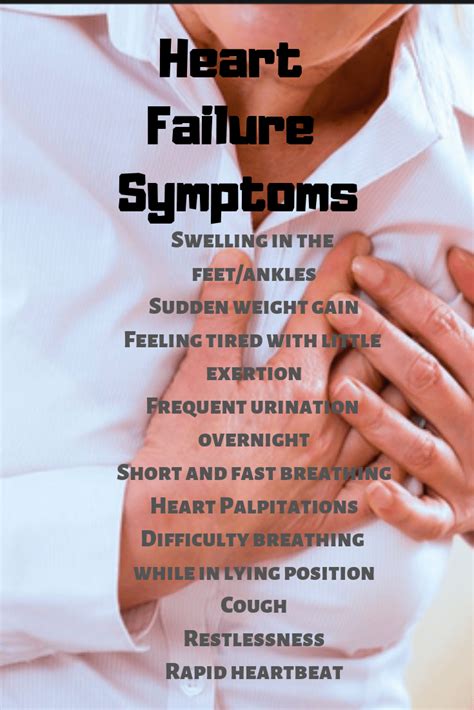 Symptoms of congestive heart failure in women