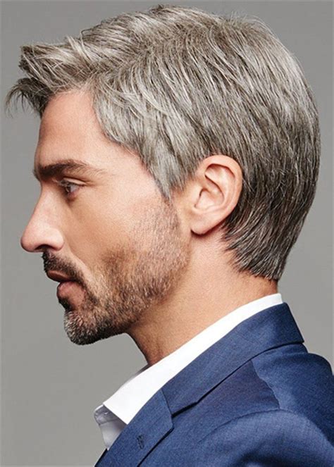 7+ Fine Beautiful Straight Hairstyles For Men Over 60