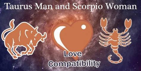 Taurus Man and Scorpio Woman Love Compatibility