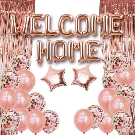 Buy Welcome Home Decorations Welcome Home Balloons Welcome Home Baby Girl Banner Welcome ...