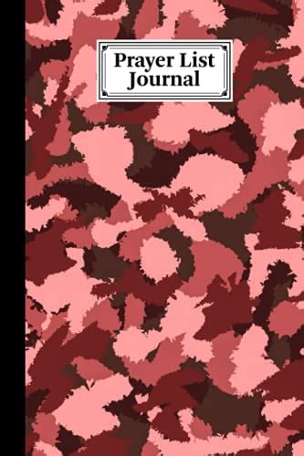 Prayer List Journal: A Daily Record Notebook for Prayers, 120 Pages ...